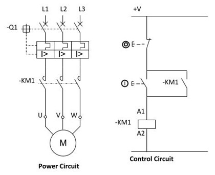 Direct On Line Dol Starting Power Circuit